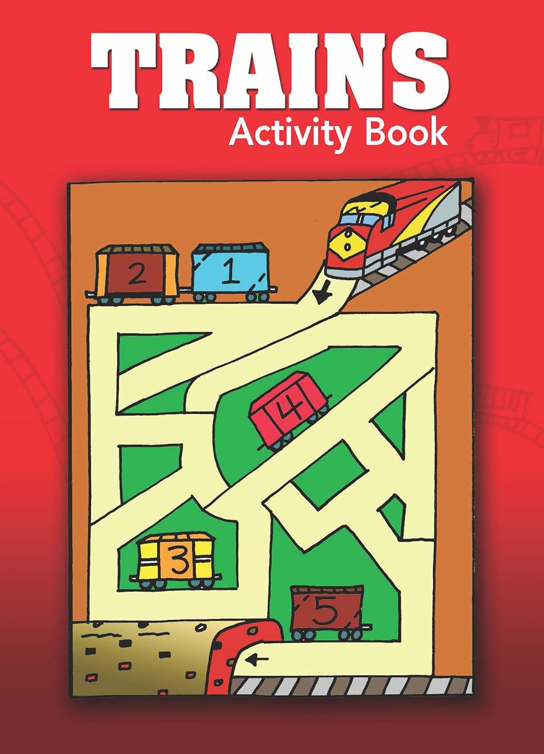 Trains Activity Book